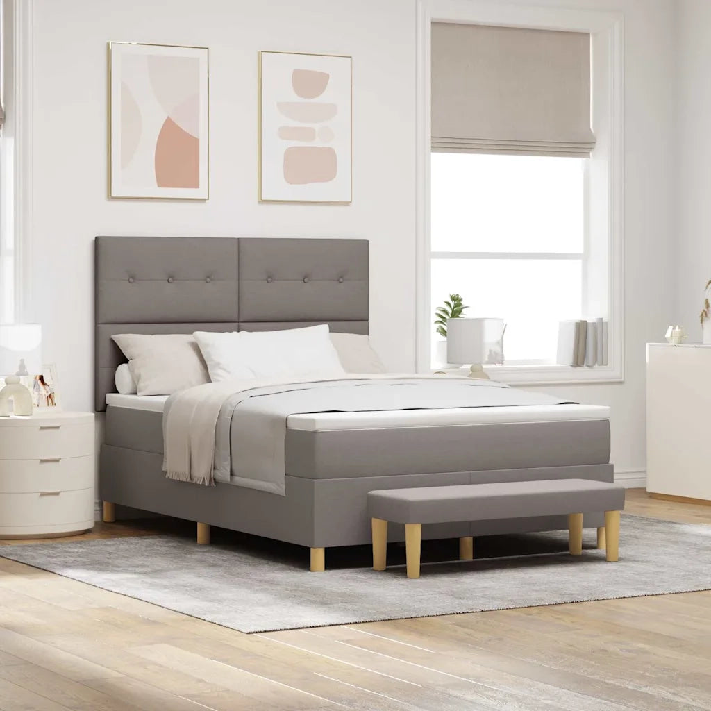 Letto a molle con materasso Talpa 160 x 200 cm Tessuto