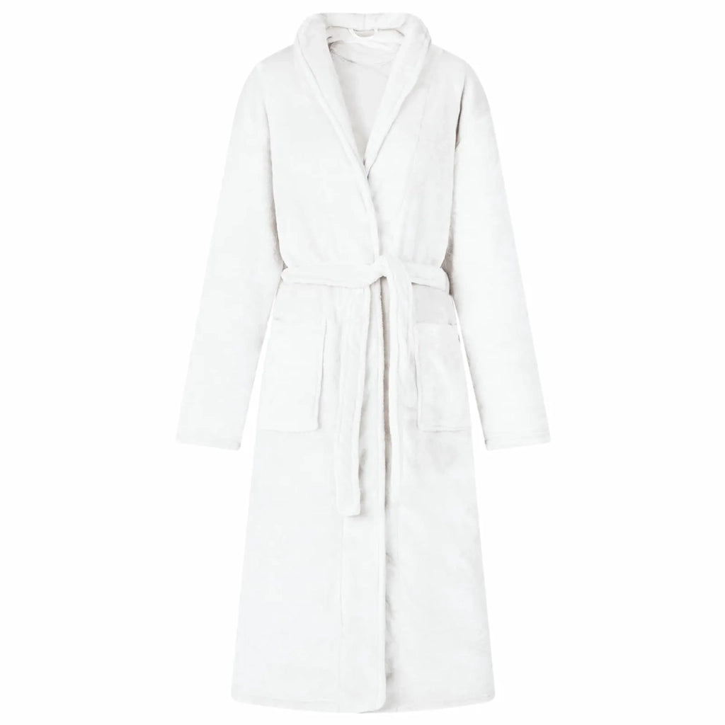 Accappatoio senza Cappuccio Bianco xl Flanella CFW2475805