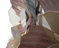 Pannello In Ferro Flower Opas Cm 154X12X66