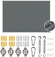 Zonnetenda rettangolare 3 x 4 m - Impermeabile - Balcone - Con set di fissaggio