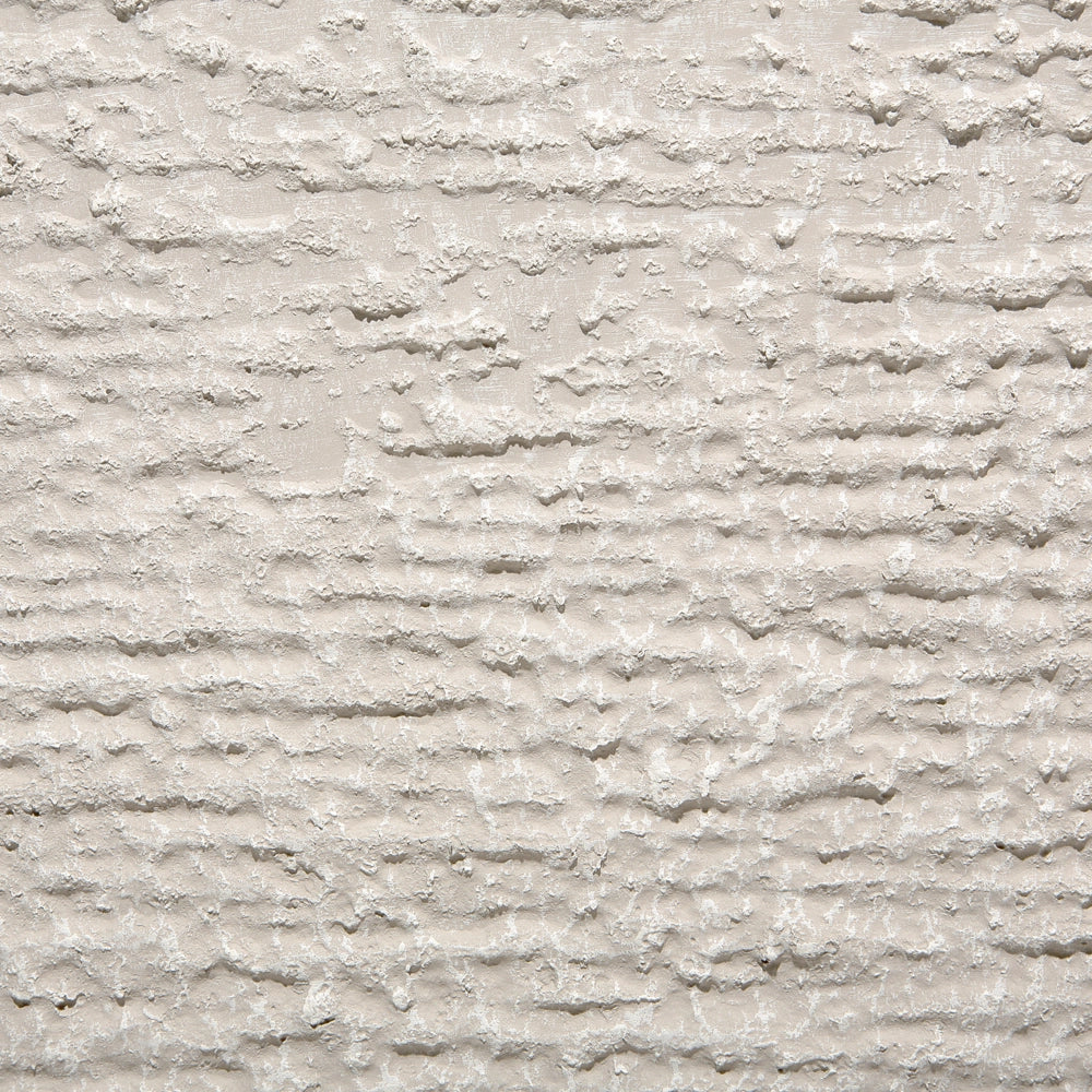 Vaso per piante alto in pietra beige 30 x 30 x 60 cm Fioriera per interni ed esterni