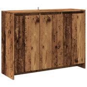 Buffet credenza cassettiera armadio mobile contenitore organizer cucina soggiorno salotto legno vecchio 102 x 33 x 75 cm legno ingegnerizzato marrone 02_0036596