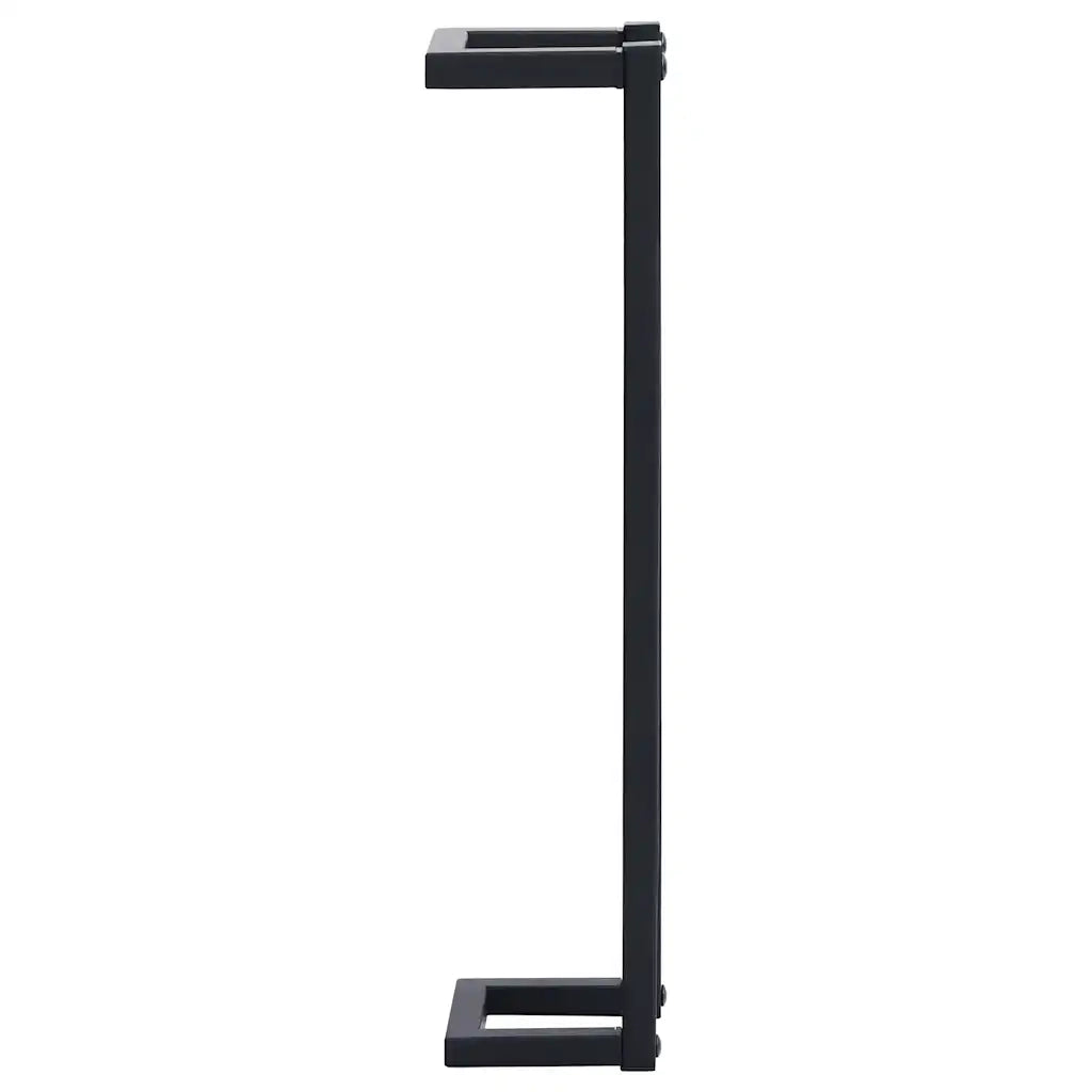 Portasciugamani da Terra Nero 12,5x12,5x60cm Ferro 325919