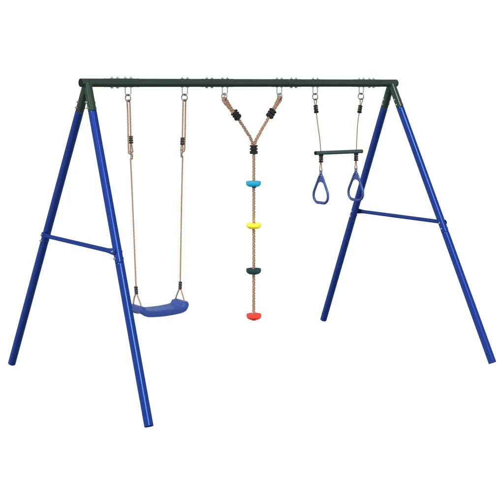 Set Gioco da Esterno con Altalena,Trapezio e Scala CFW3148704