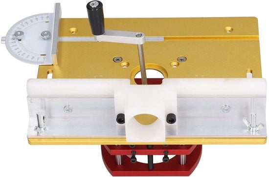 Impianto per Afschuinen e Trasformazione in Freesvoet - Universale per Houtbewerking - Facile da Installare - Router con Elevatore