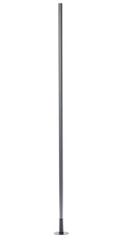 Set 4 Pezzi Palo per Tralicci Verdemax Ø3x180 cm in Alluminio Antiruggine Antracite