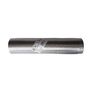 Tubo fumi flessibile estensibile alluminio naturale 110 mm da 0,5 a 3 mt