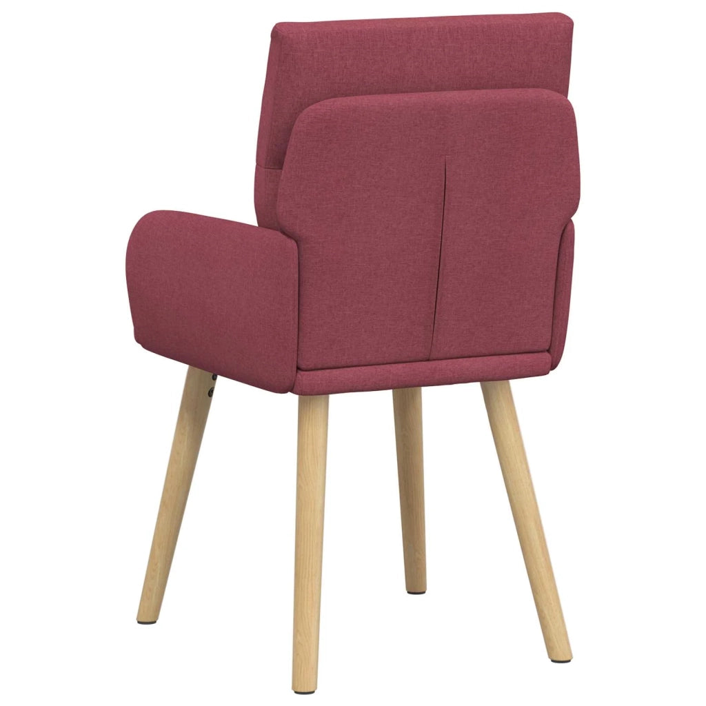 Sedie da pranzo 2 pz Tessuto Rosso Vino 60 x 56 x 96 cm 42034361