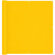 Schermo da balcone | Paravento da Balcone Giallo 110 x 1000 cm Tessuto Oxford