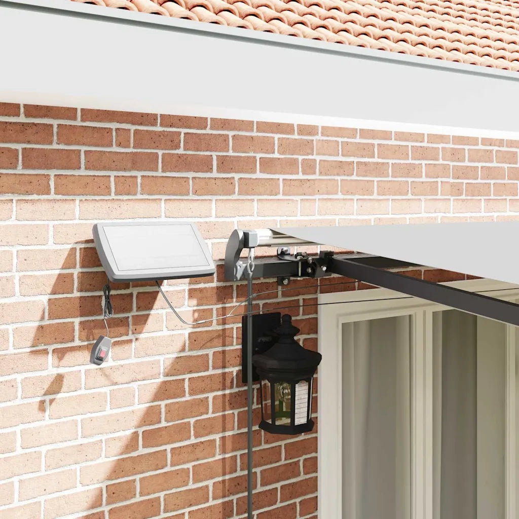 Struttura della tenda Antracite 500 × 350 cm Alluminio 313247
