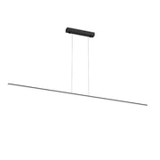 Lampada a sospensione Slim nera 120cm LED 12W 3000K Brosline