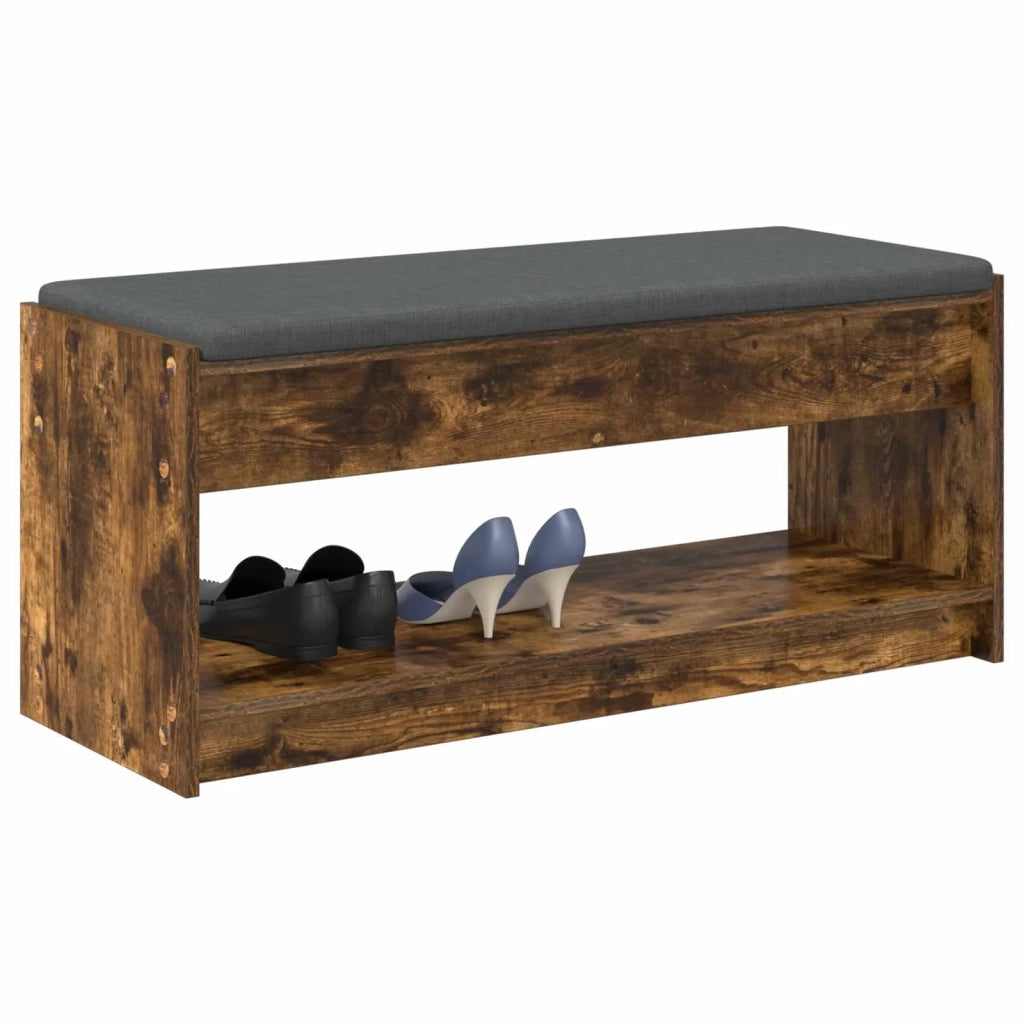 Panca per ingresso Quercia Affumicata 103 x 38 x 45 cm 891588