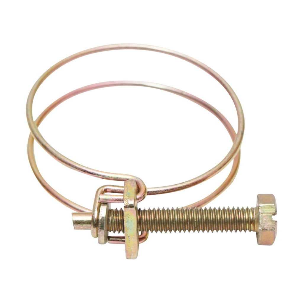 Fascetta stringicavo 40-45mm con vite M6x40mm per tubo flessibile Breckner Germany