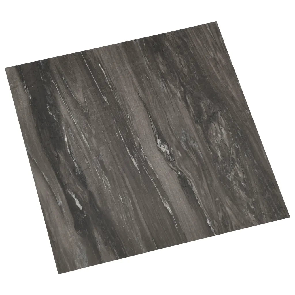 Listoni per Pavimenti Autoadesivi 20pz PVC 1,86 mÂ² Grigio Scuro cod mxl 51864