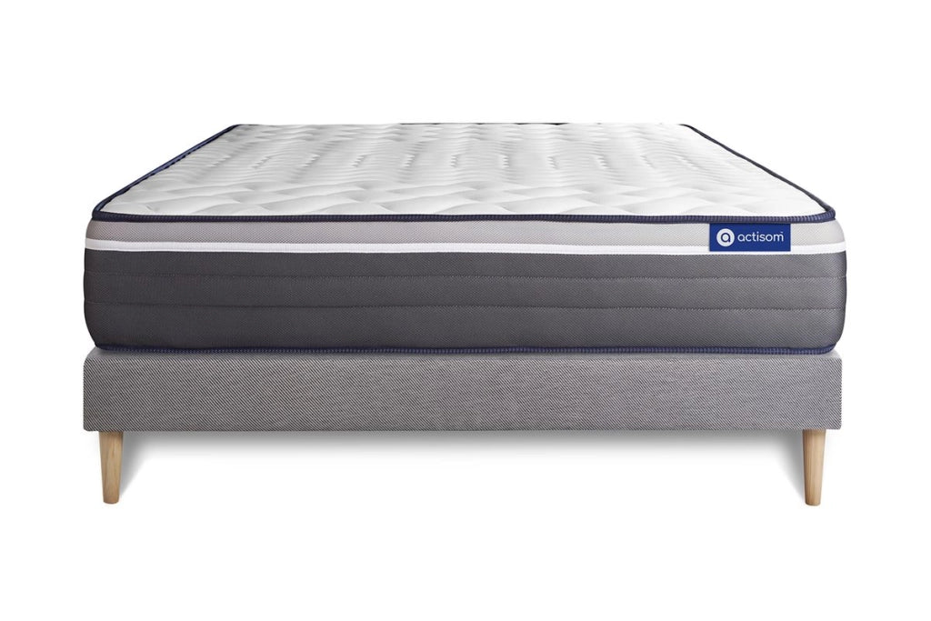 Kit rete e materasso Actiflex plus 130x220cm - Spessore : 26cm - Molle insacchettate e memory foam- molto rigido