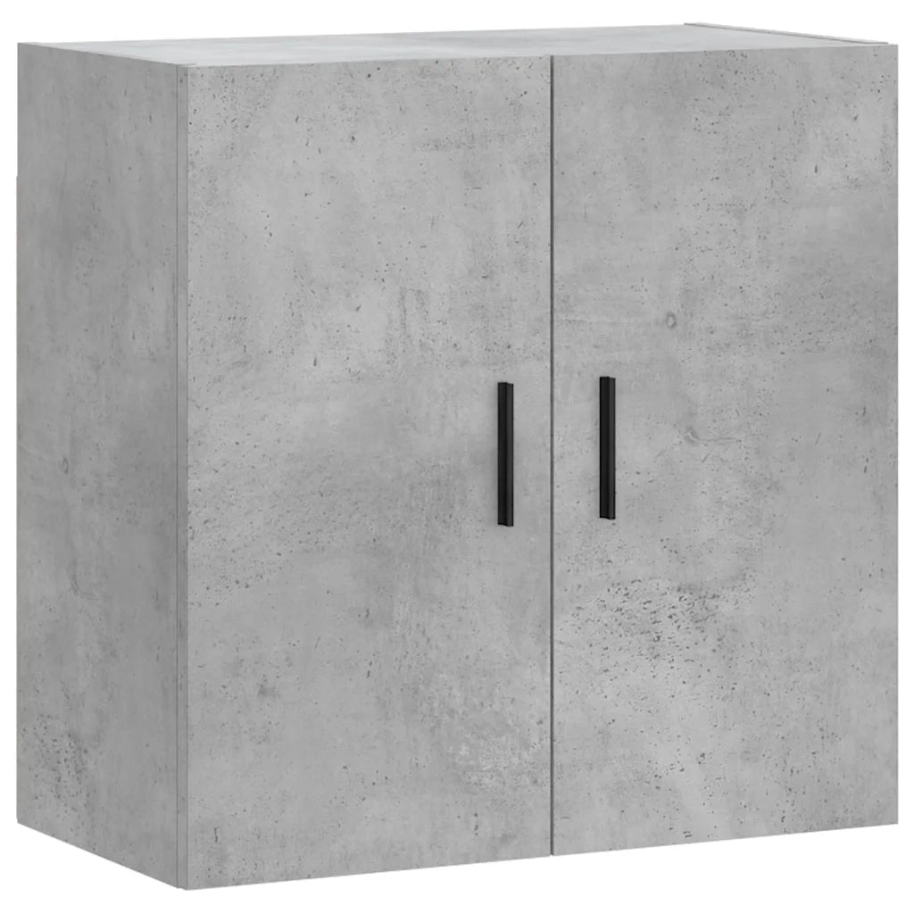 Armadietto a Muro | Mobile a Parete Grigio Cemento 60x31x60 cm in Legno Multistrato