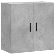 Armadietto a Muro | Mobile a Parete Grigio Cemento 60x31x60 cm in Legno Multistrato