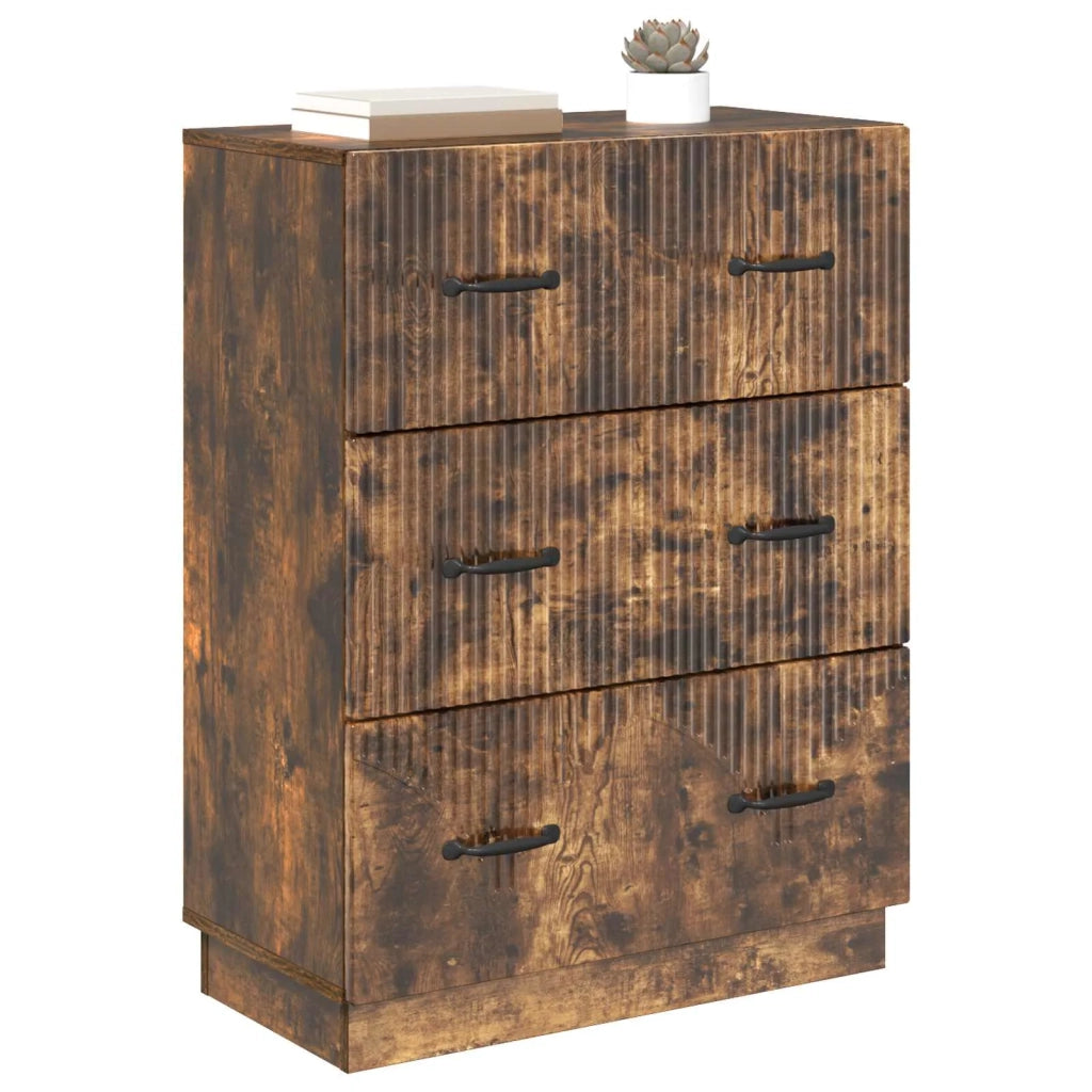 Mobile con Cassetti Rovere Fumo 66 x 34,5 x 87 cm 895300
