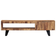 Mobile Porta TV 140x30x40cm in Legno Massello di Acacia 247980