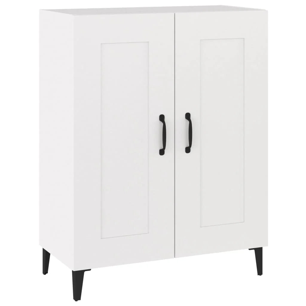 Buffet credenza cassettiera mobiletto mobile contenitore organizer per cucina soggiorno salotto 69,5 x 34 x 90 cm legno ingegnerizzato bianco 02_0030406