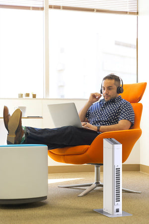 <p><em><strong>Sanificatore</strong></em></p><h2 class="subheading-desc">Sanificatore d'Aria a Raggi UV-C per