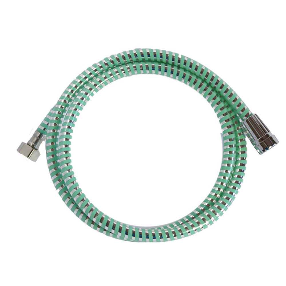 Trade Shop - Tubo Flessibile Per Doccia Da 1,5 Mt Laccio In Pvc Colorato Cabina Doccia -