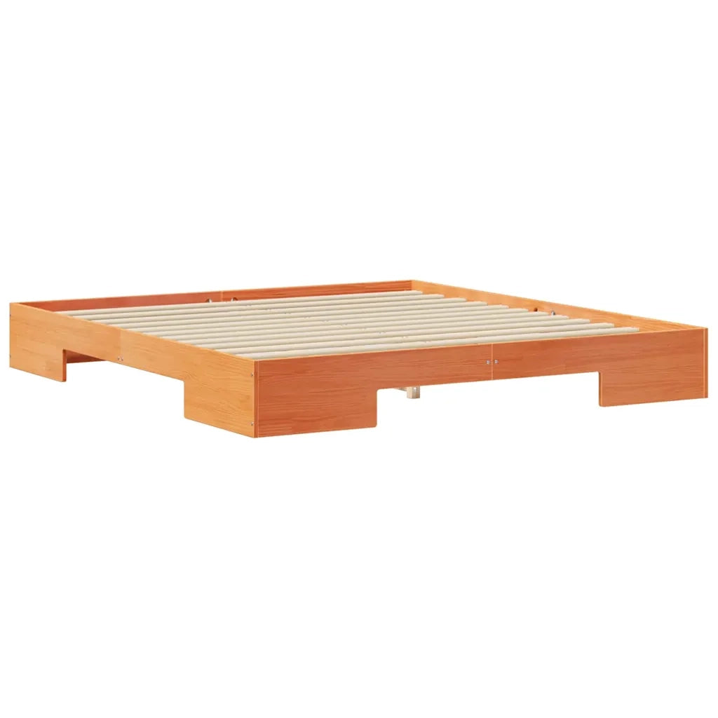 Struttura del letto Marrone 200 x 200 cm