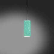 Sospensione Moderna Pois Polilux ® Verde Pastello 1 Luce E27
