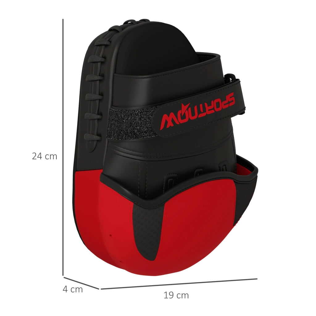 Guantoni da Boxe Curvi per Allenamento ¨C zephmum ¨C Rosso