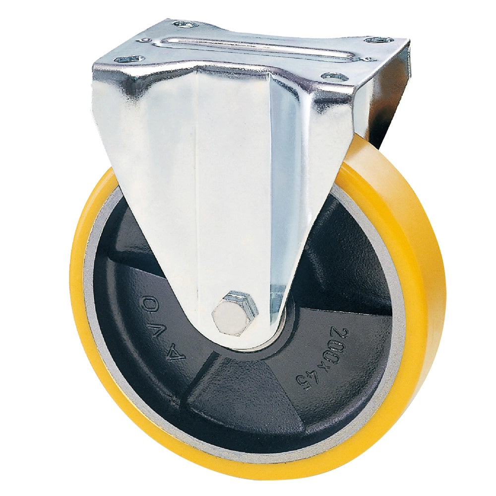 RUOTA PER CARRELLI ART. 22A ø mm 100 x 30 port. kg  120  - AVO