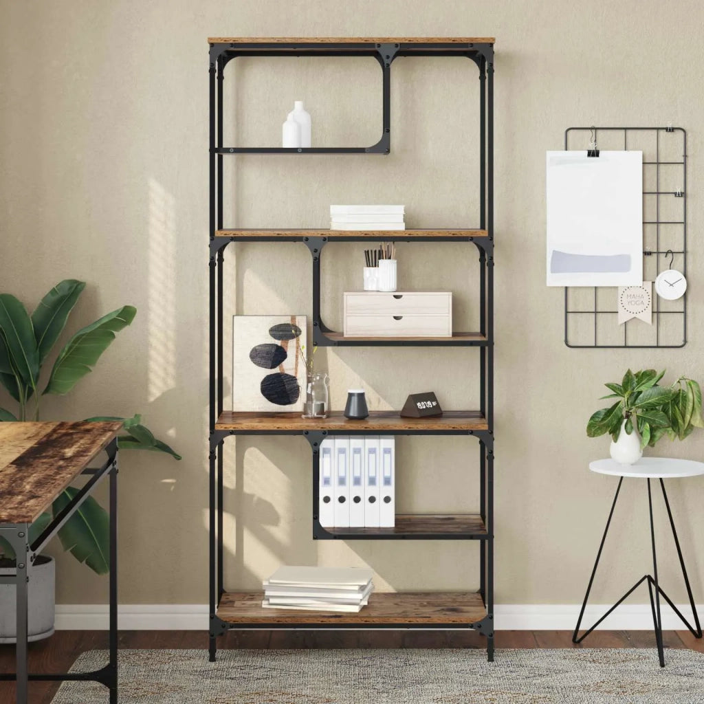 Libreria Legno vecchio 81 x 36 x 176 cm Legno multistrato 882835