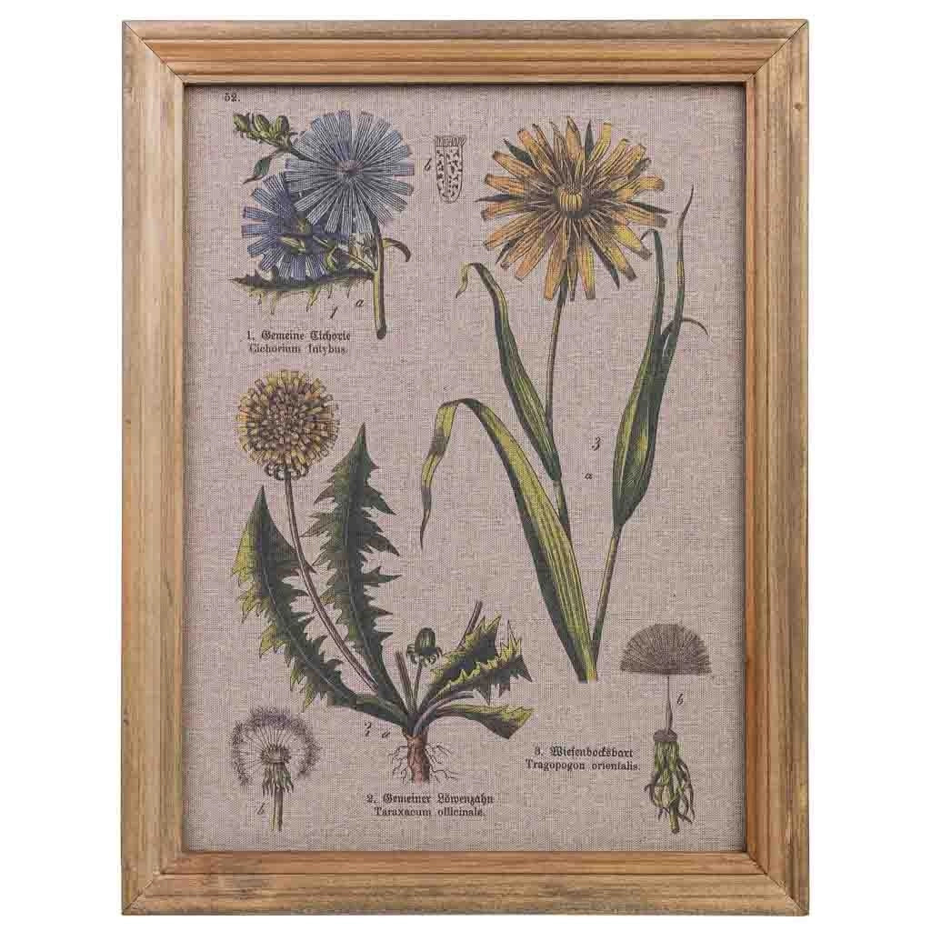 Quadro in tela stampata con cornice in legno, 33x43x1,8