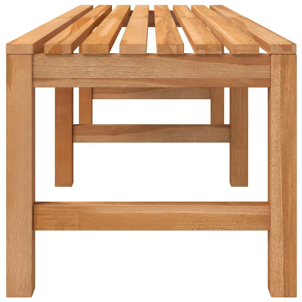 Panchina da Giardino 150 cm in Legno Massello di Teak