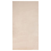 Tappeto Shaggy Artificiale di Coniglio in Pelliccia Ecologica Morbido e Soffice 80 x 150 cm Beige