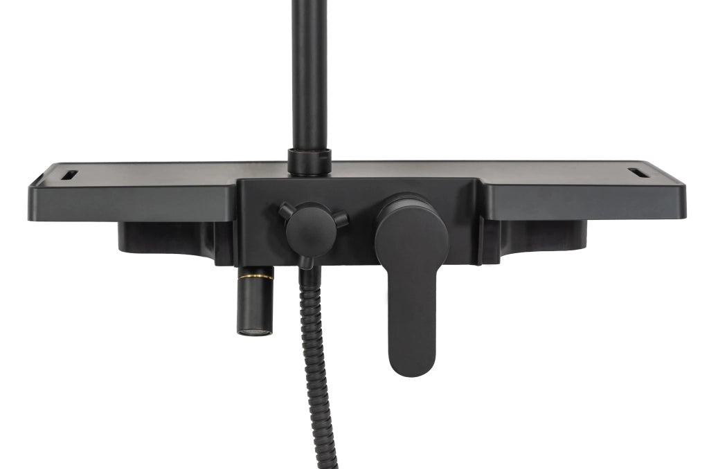 Set Doccia Rea Bravo Black