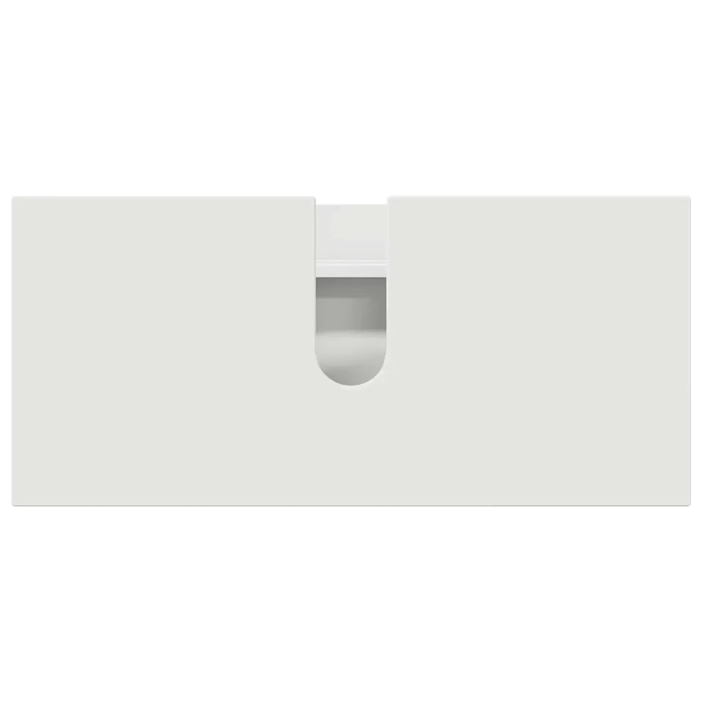 Set di mobili per il bagno con cassetto con porta 2 pcs Bianco 3393013