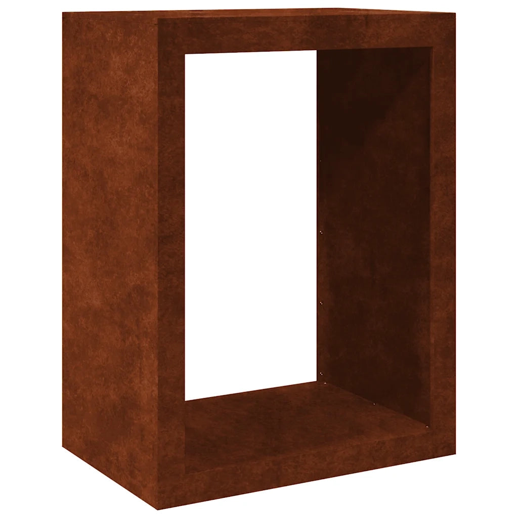 Portalegna 60x40x80 cm in Acciaio Corten CFW1321592