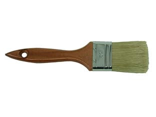 PENNELLESSE SETOLA BIONDA MANICO LEGNO- - mm.20x12x43 - 12 pezzi FEUDO