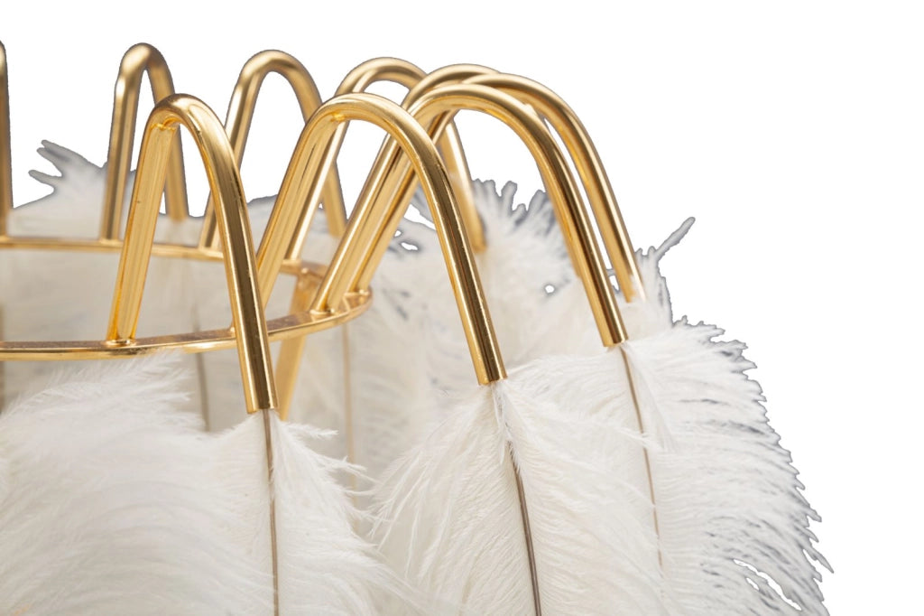 LAMPADA DA TAVOLO FEATHER STAND CM Ø 40X60