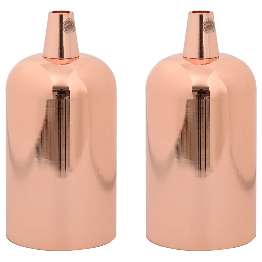 Portalampada 2 pz Oro Rosa E27 CFW7088934