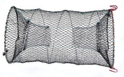 Rete per Crostacei Portatile - Nylon - Nero - 25/33/40 cm - Peso 295-618 g - Sacchetto per Pescare