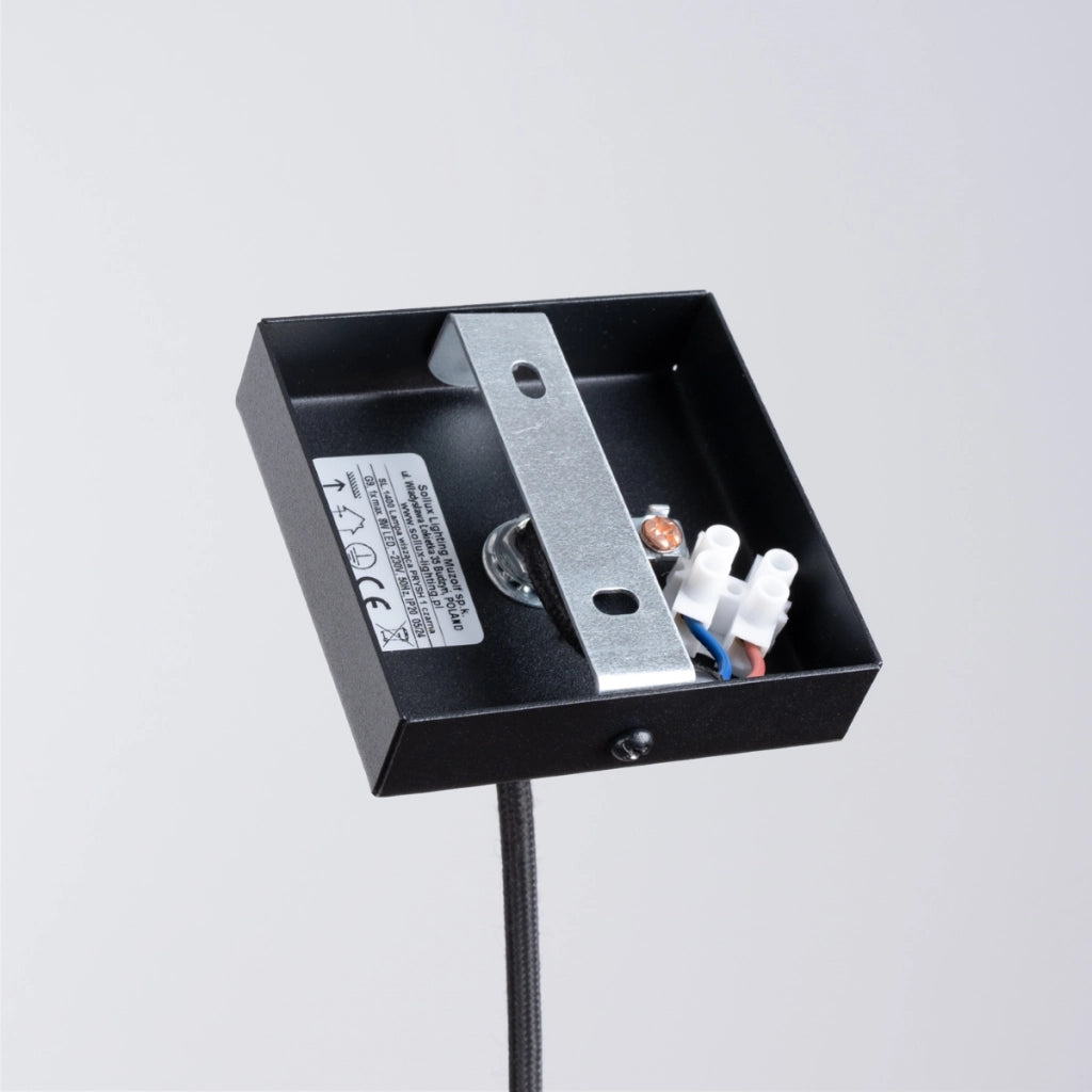 Lampada a sospensione PRYSM 1 nero
