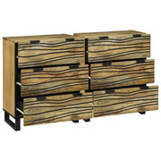 Set di Credenze 2 pz | Madia | Buffet da pranzo | Armadio da pranzo Naturale 120 x 33,5 x 75 cm
