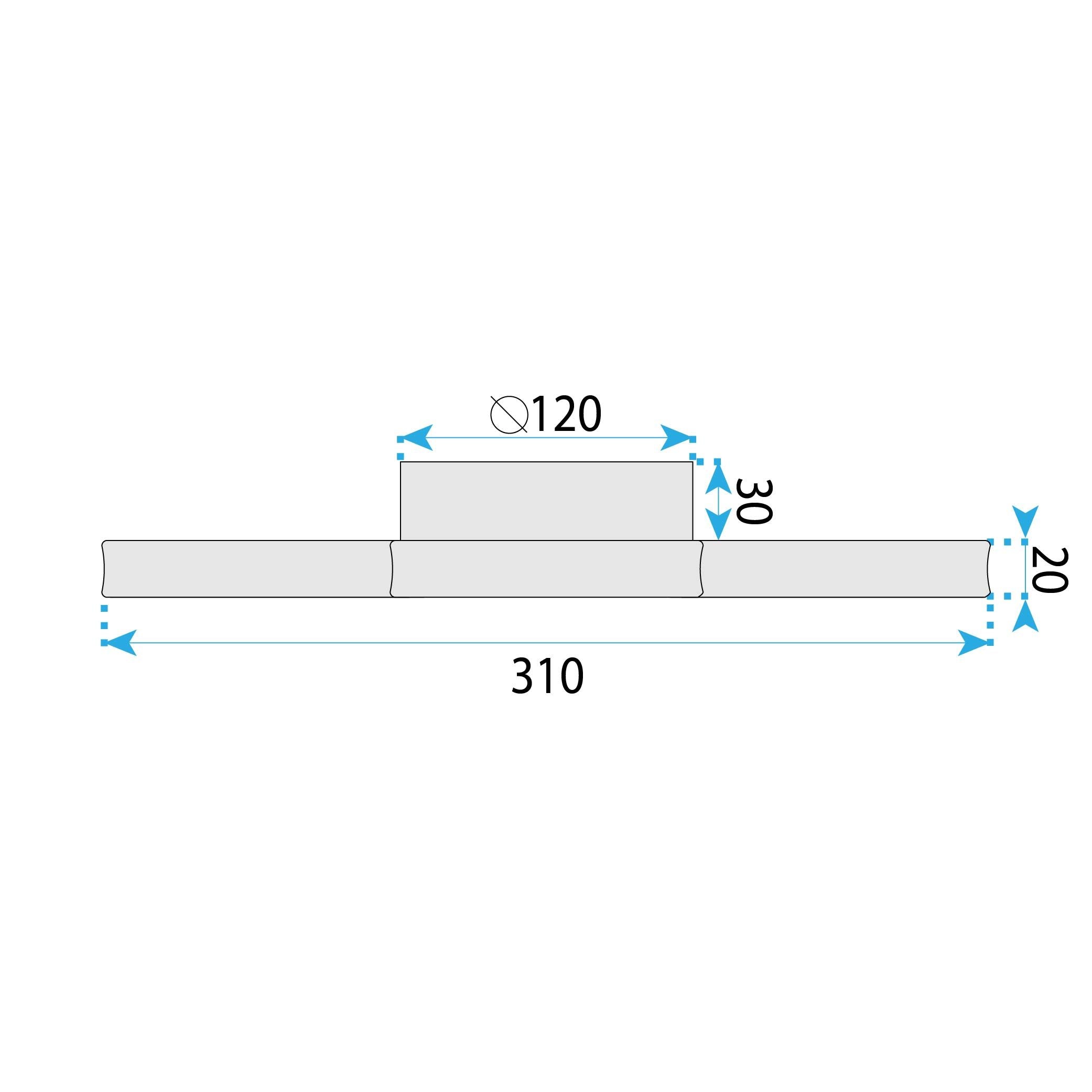 Lampada Da Soffitto Lhj075-c Black/white Led
