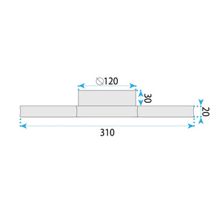 Lampada Da Soffitto Lhj075-c Black/white Led