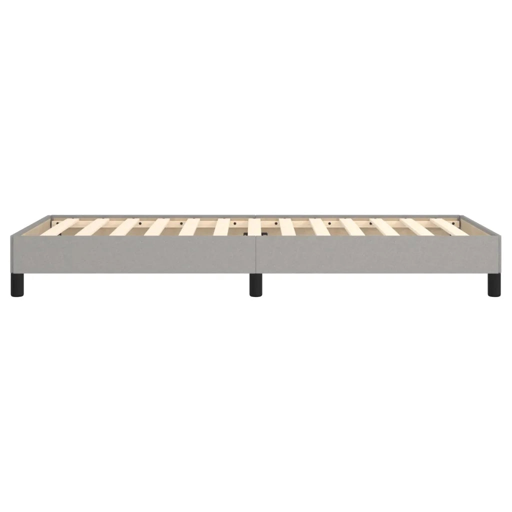 Giroletto senza Materasso Grigio Chiaro 80x200 cm Tessuto 346672