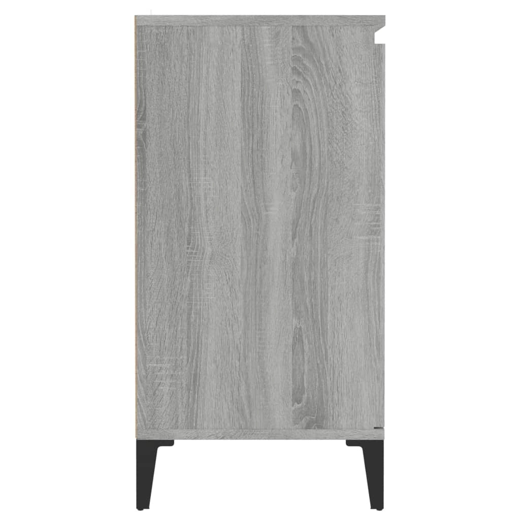Buffet credenza cassettiera armadio mobile contenitore organizer cucina soggiorno salotto Sonoma 60 x 35 x 70 cm legno ingegnerizzato grigio 02_0036408