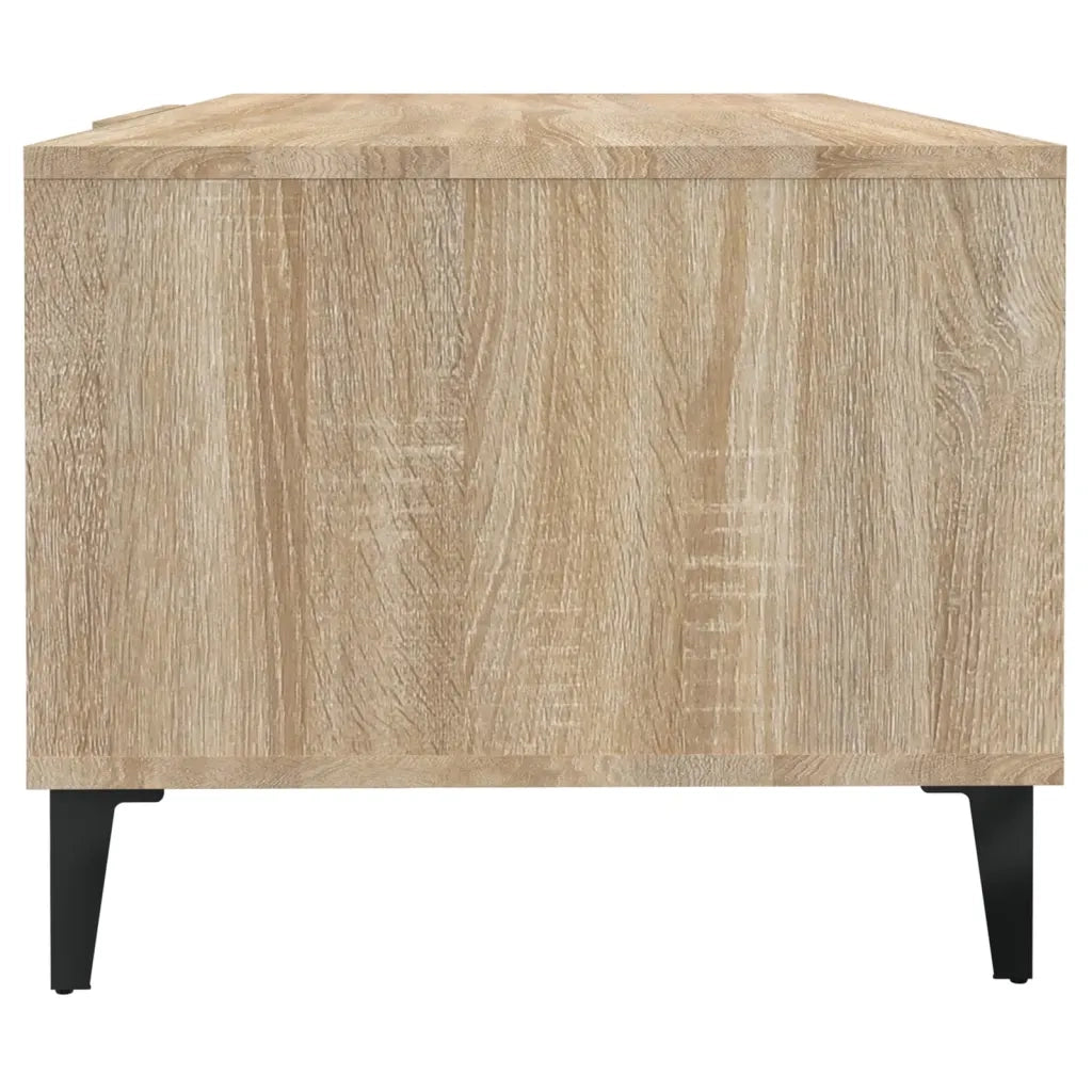 Tavolino da Salotto Rovere Sonoma 102x50x40cm Legno Multistrato cod mxl 26002