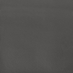 Testiera Grigio 100x5x78/88 cm in Similpelle