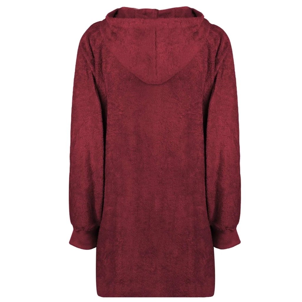 Felpa coperta KINN Rosso L Cotone CFW6128001